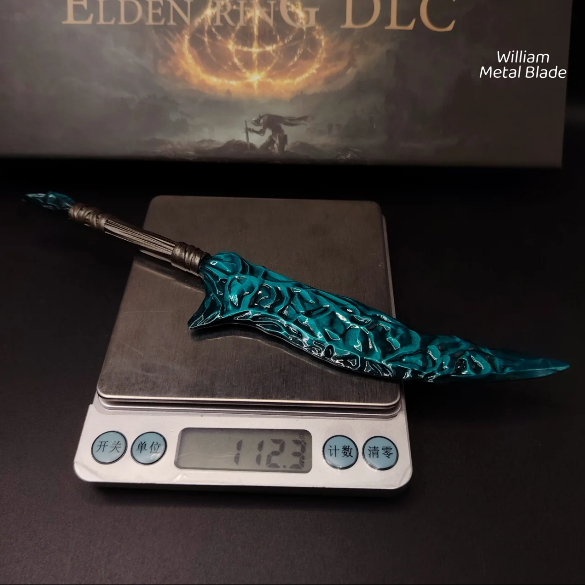 Soul Game Metal Tiny Crystal Knife Replica