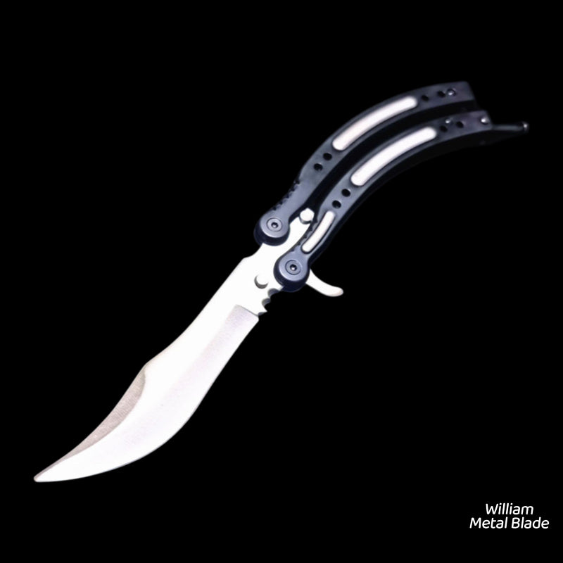 Stainless Steel CSGO Balisong Blunt Blade Replica