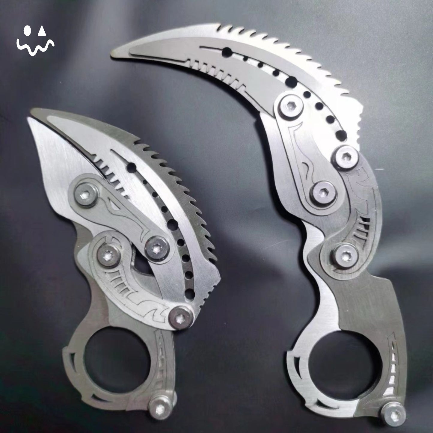 Stainless Steel Karambit Trainer Blunt Blade