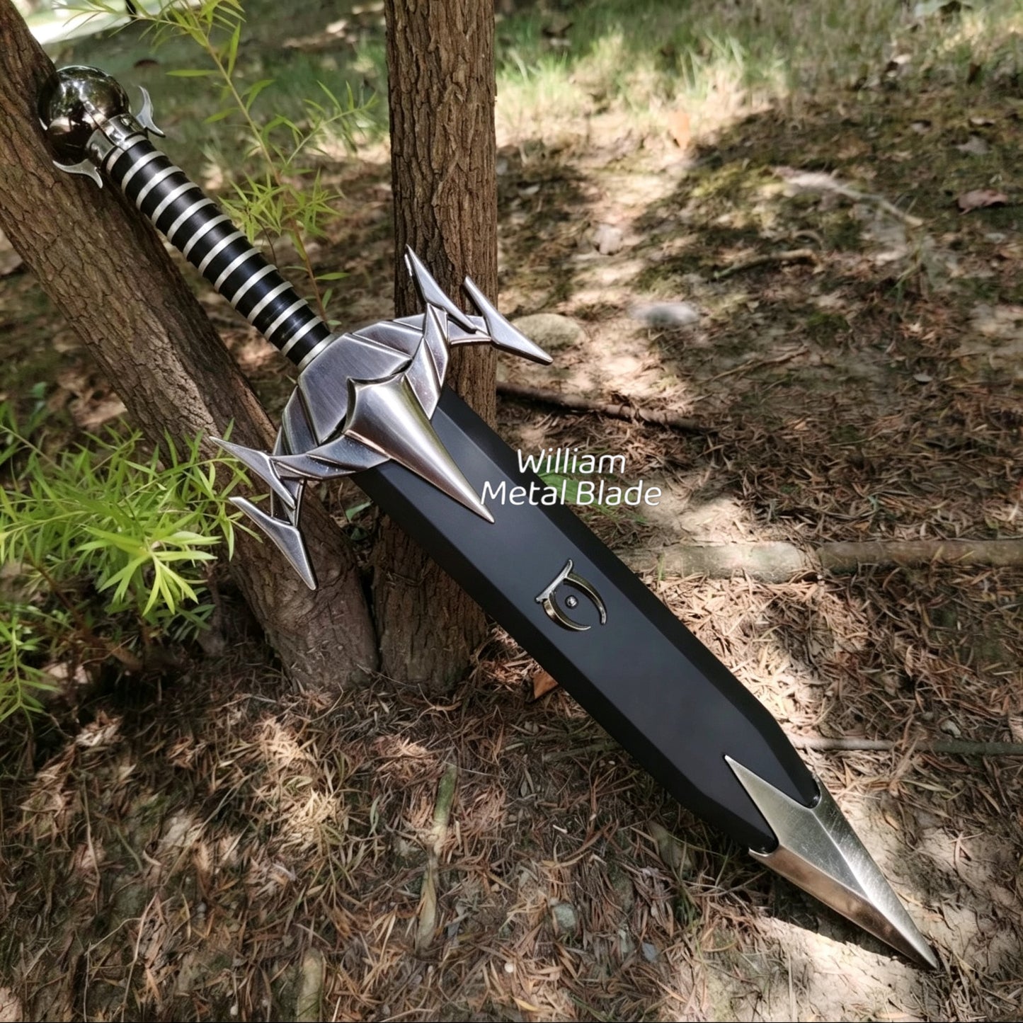 50CM/19.6" Steel Mehrunes Dagon Razor Dagon Dagger Blunt Blade 1:1 Replica