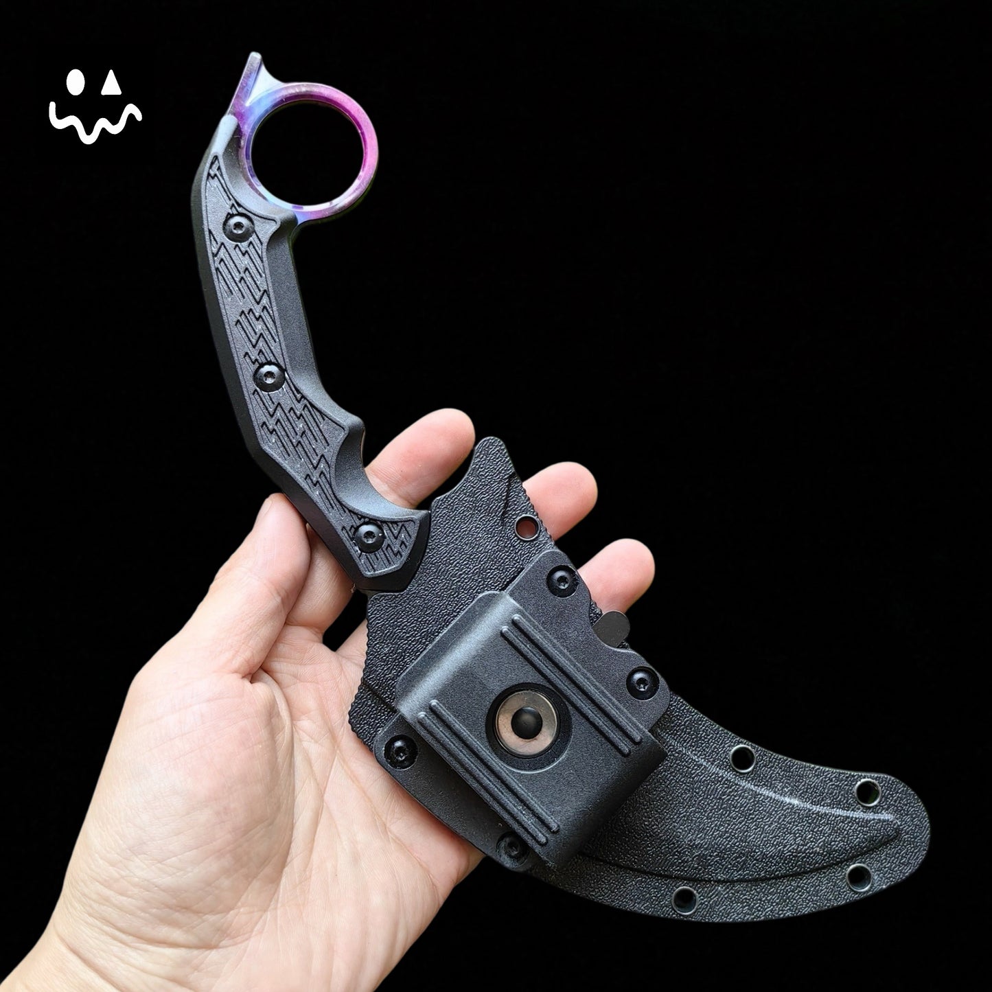 Steel Tactical Talon Knife Sharp Karambit Trainer