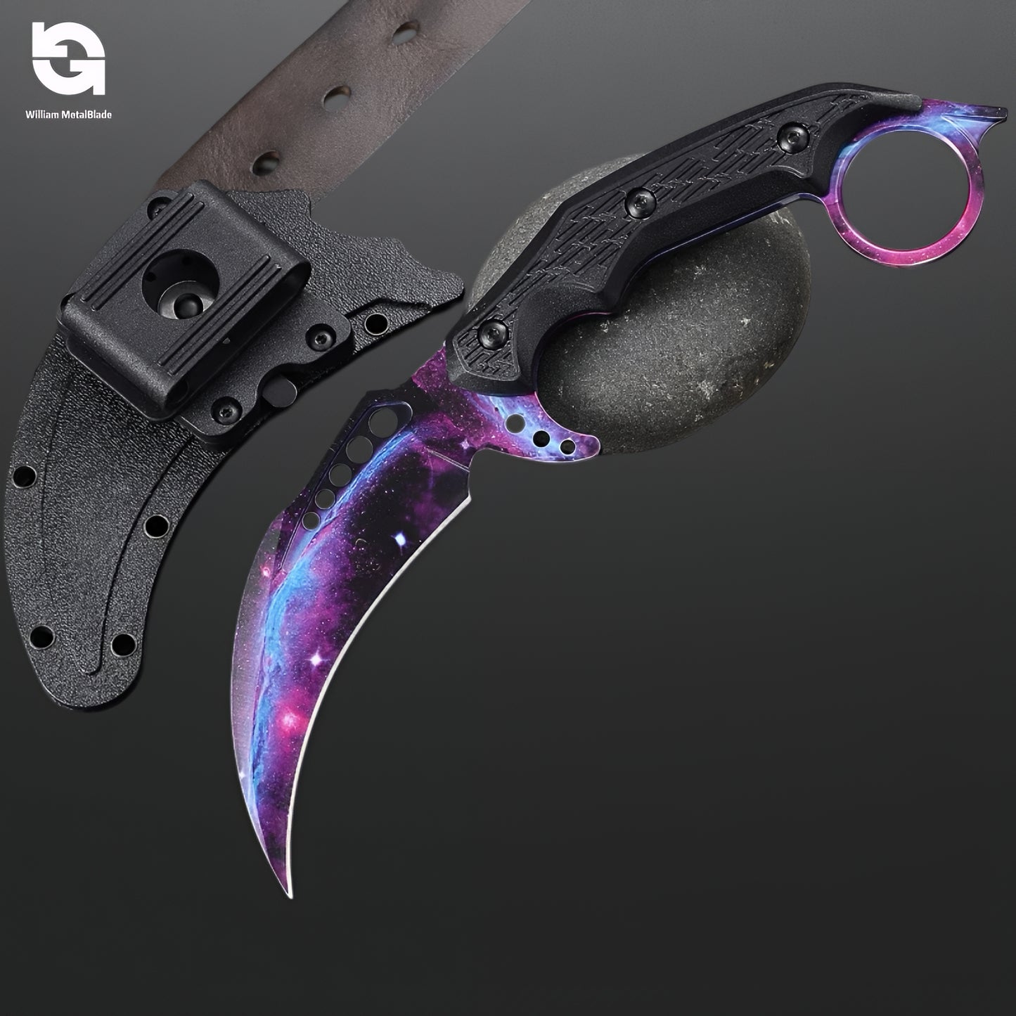Steel Tactical Talon Knife Sharp Karambit Trainer