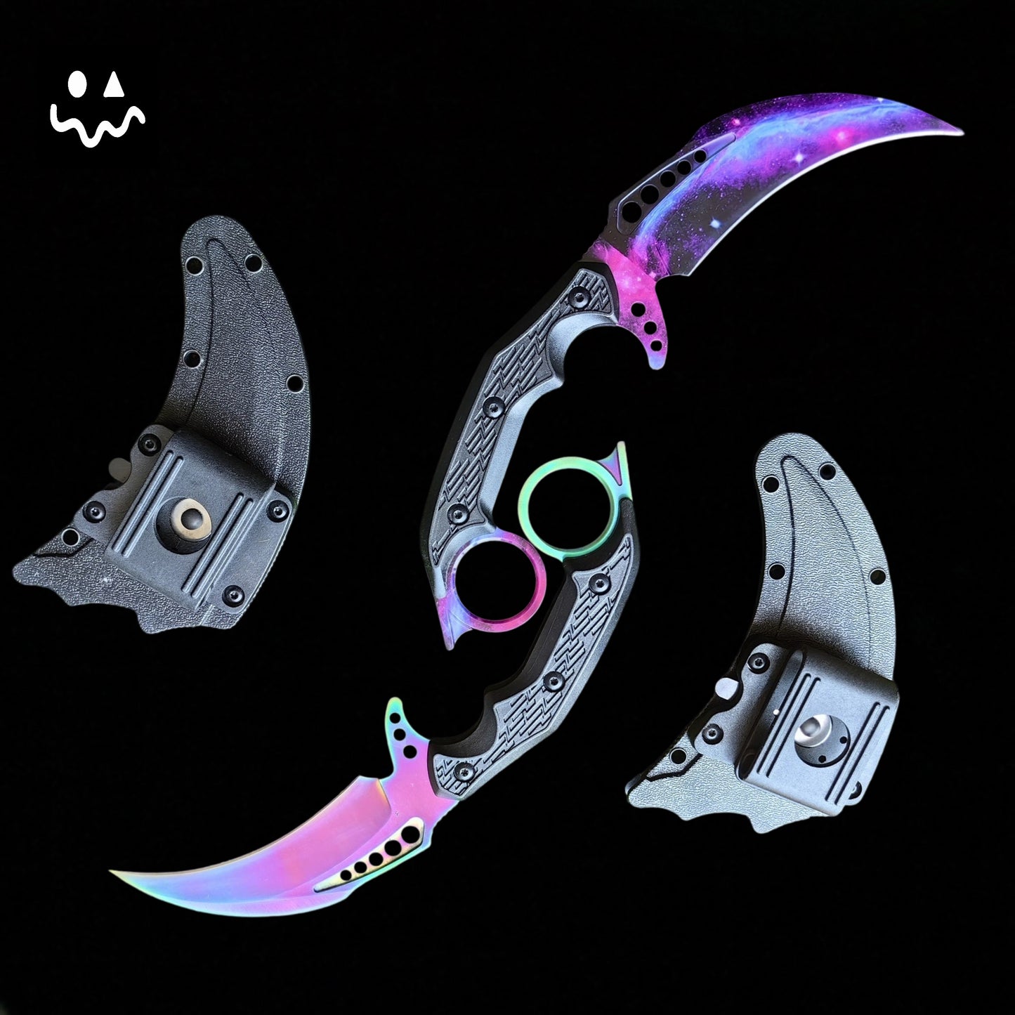 Steel Tactical Talon Knife Sharp Karambit Trainer