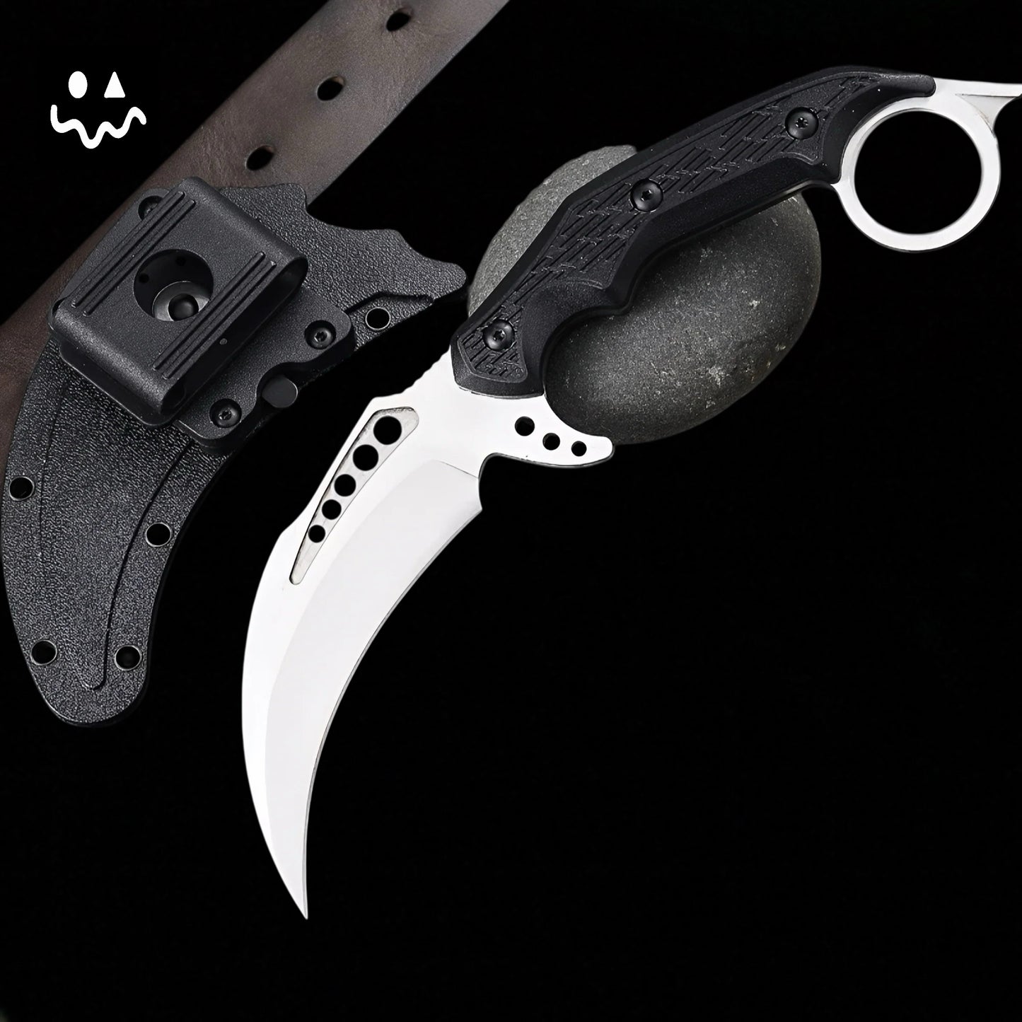 Steel Tactical Talon Knife Sharp Karambit Trainer