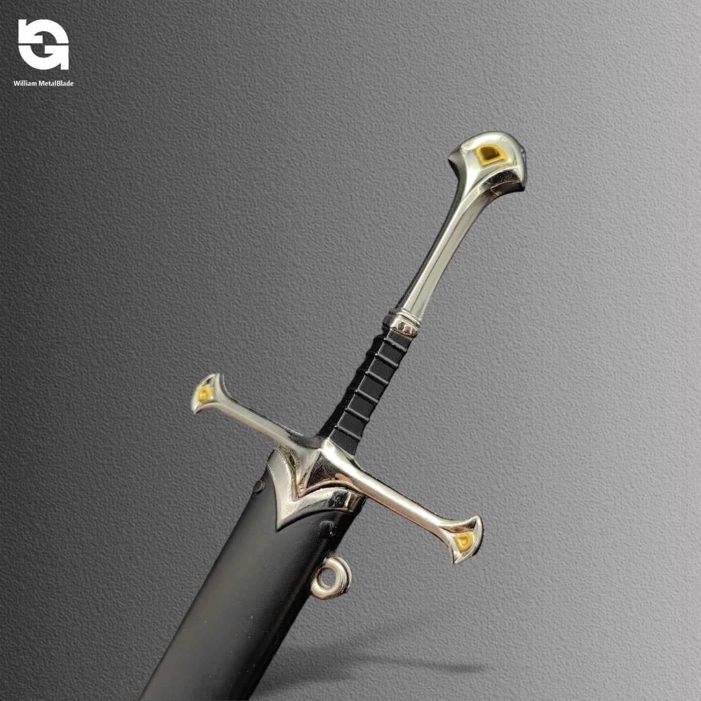 Strider Anduril Blade Tiny Fairy Tale Hero Lsildur Narsil Sword Replica