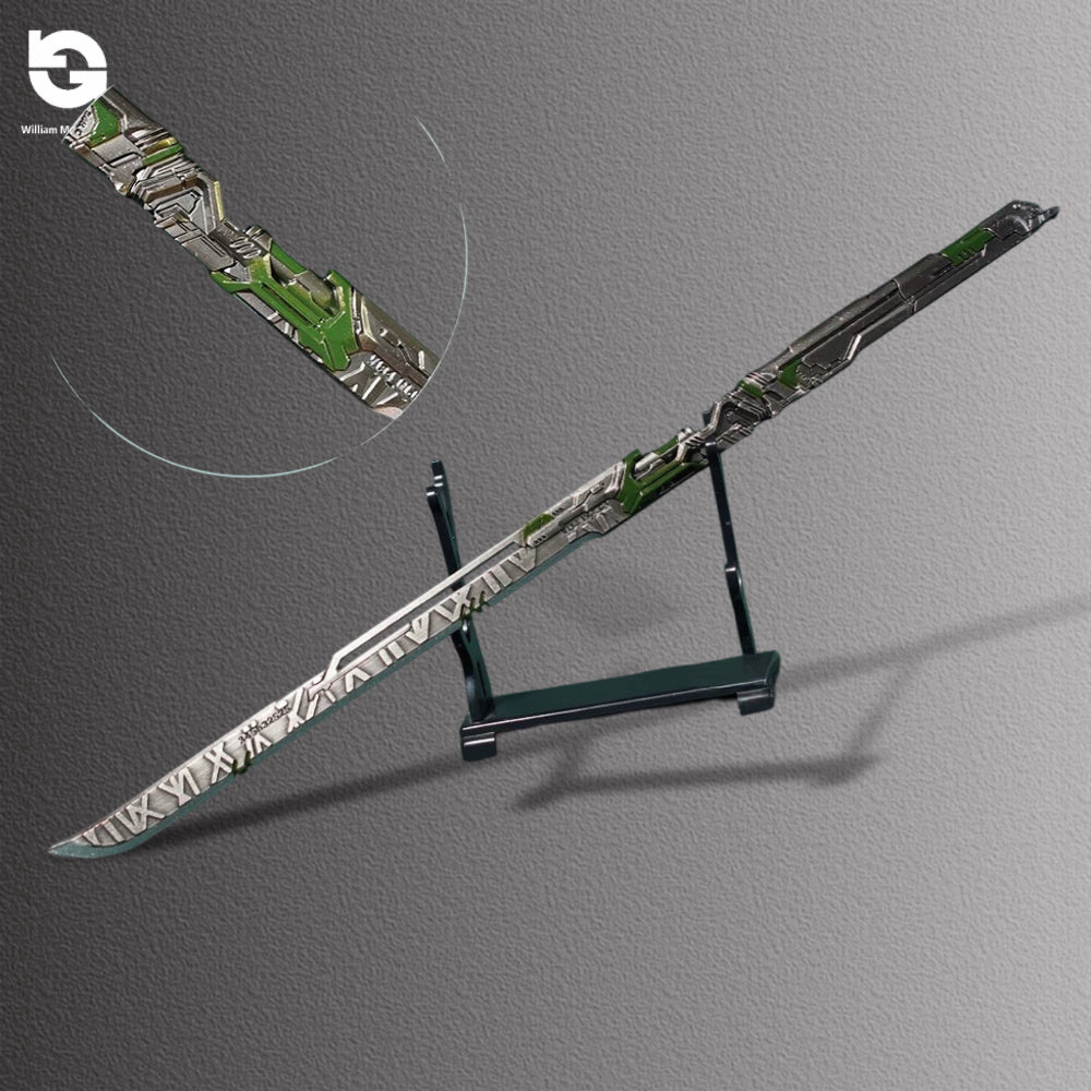 TCGR Mini Katanas Metal Replica 11 In 1 Oack