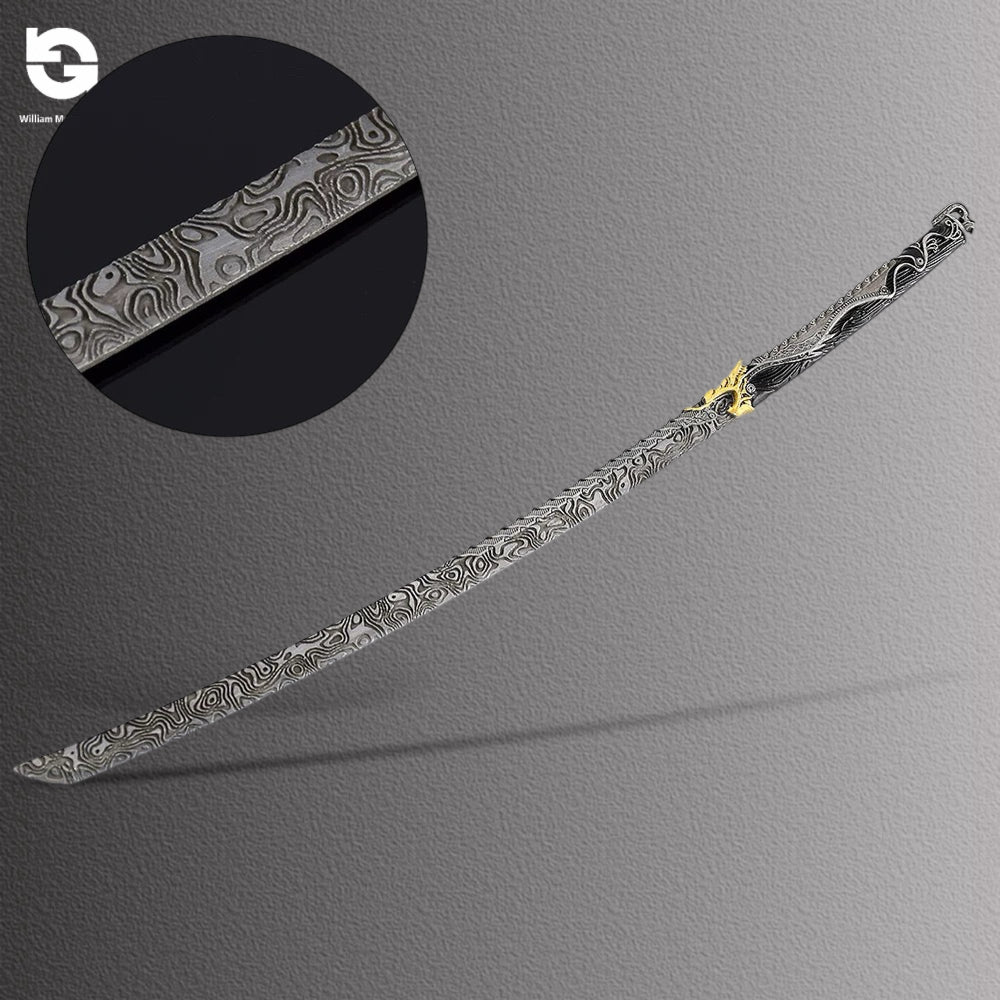 TCGR Mini Katanas Metal Replica 11 In 1 Oack