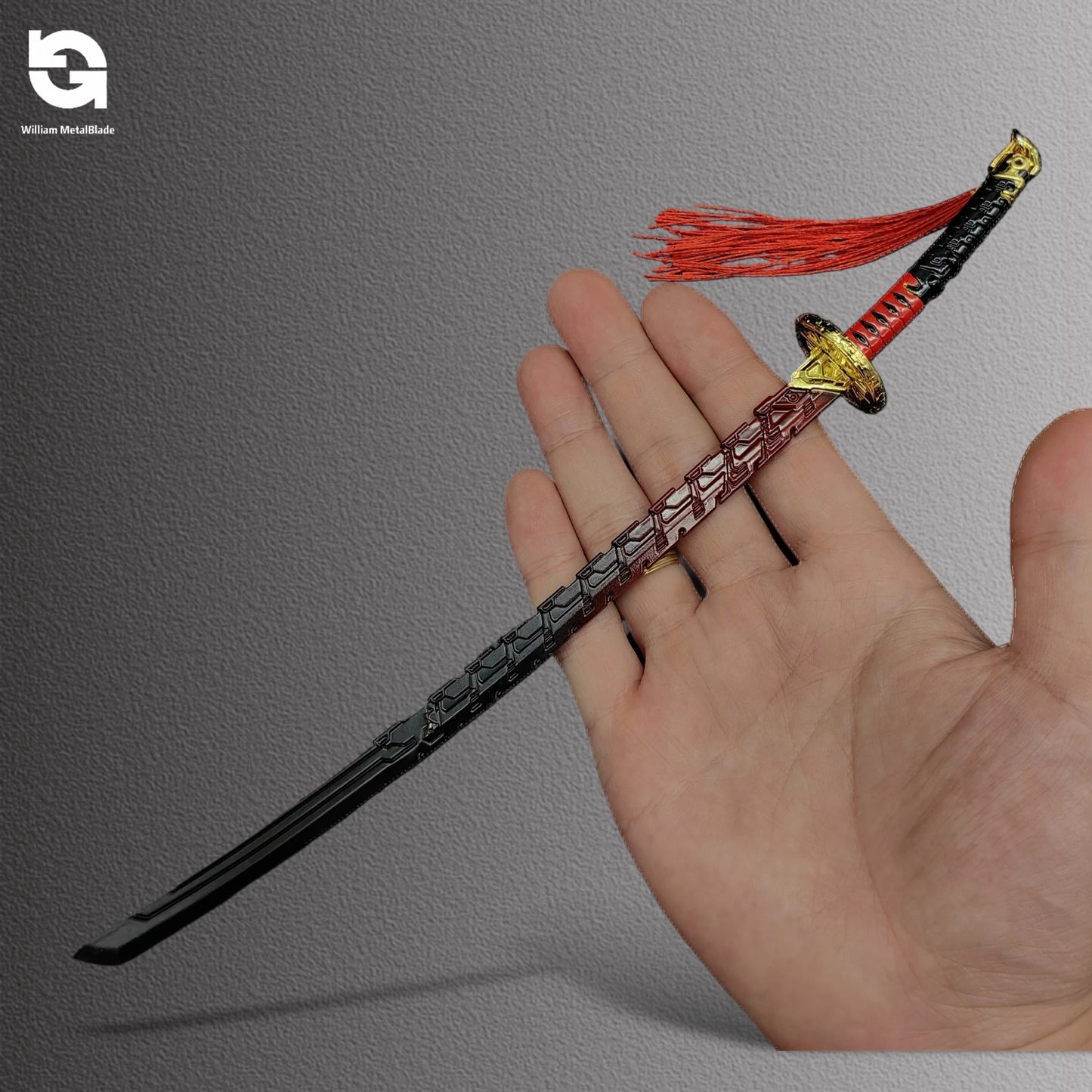 TCGR Mini Katanas Metal Replica 11 In 1 Oack