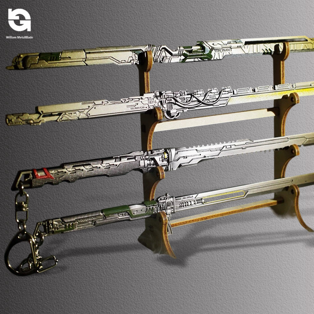TCGR Mini Katanas Metal Replica 11 In 1 Oack