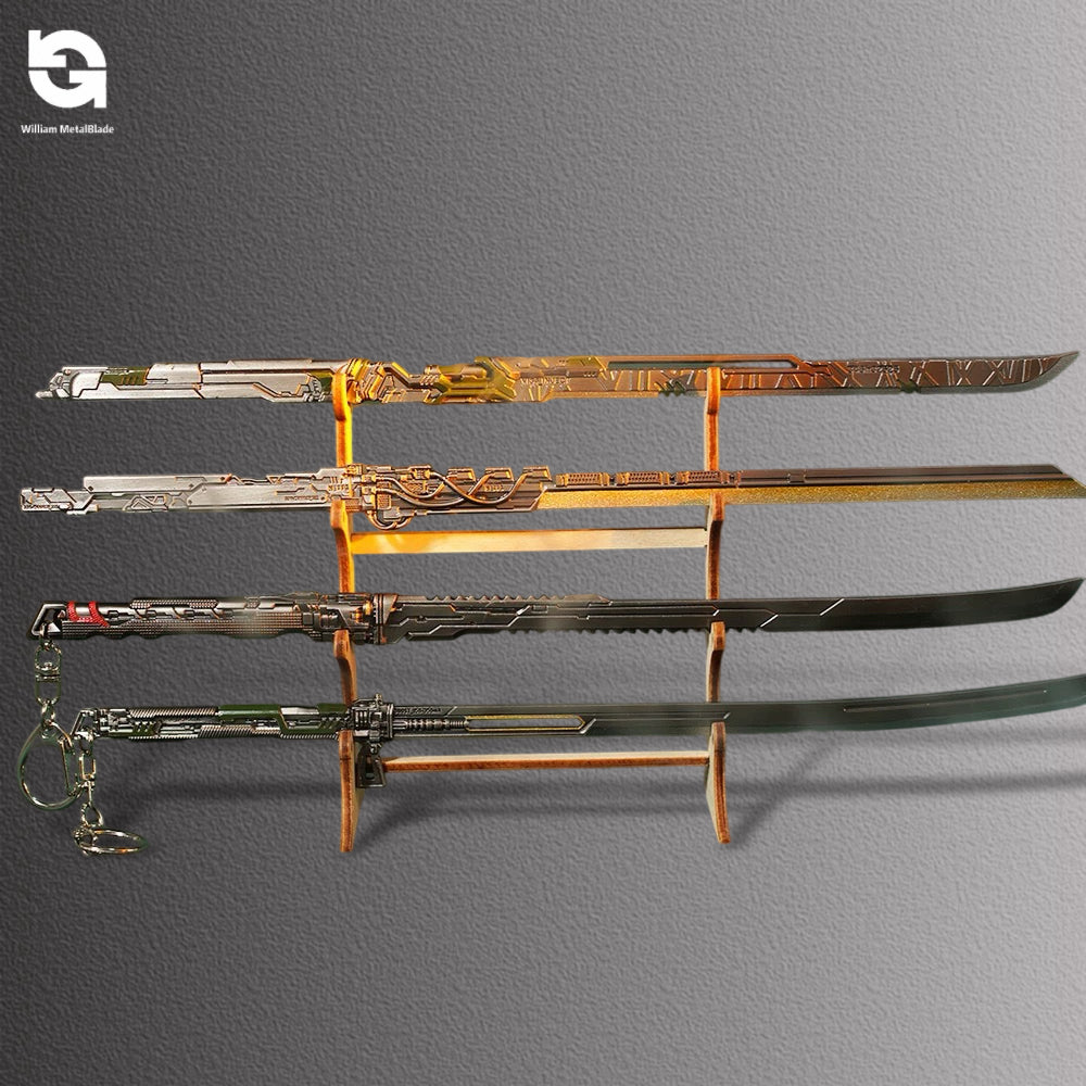 TCGR Mini Katanas Metal Replica 11 In 1 Oack