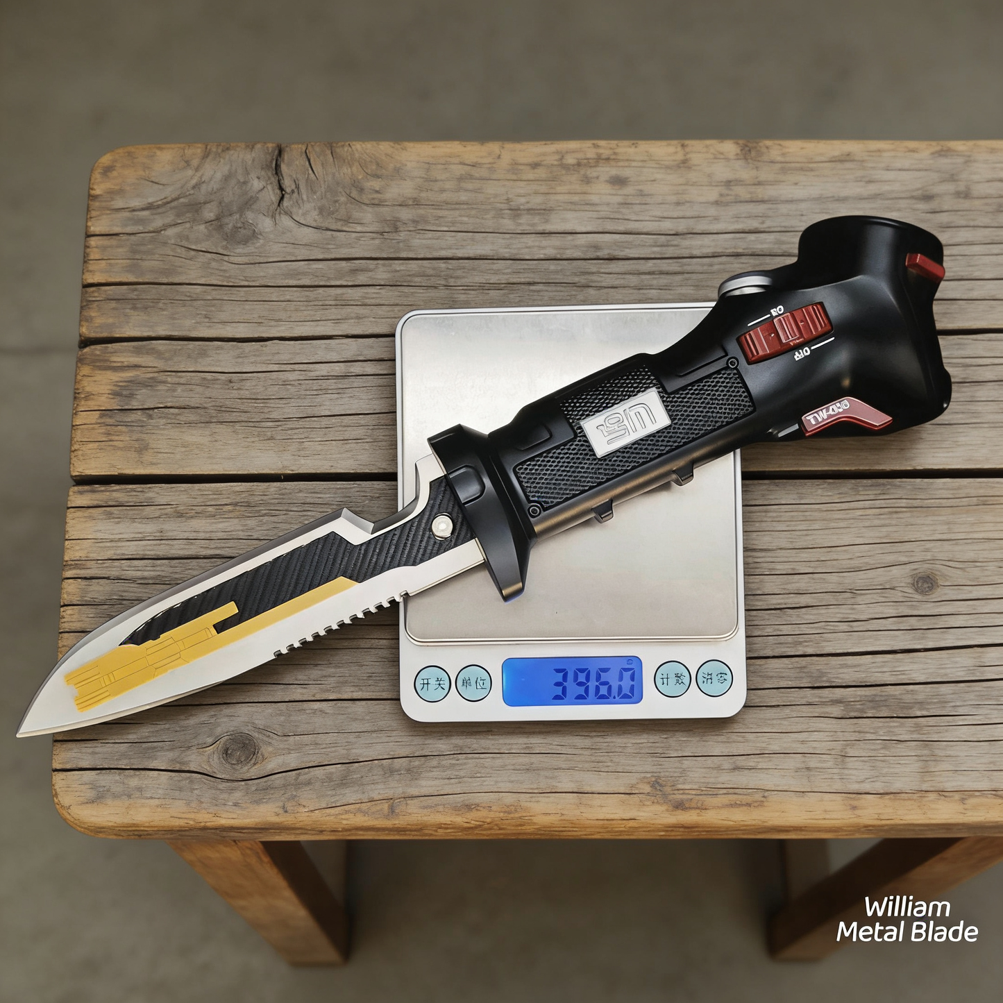 TF2 Data Knife Replica IRL