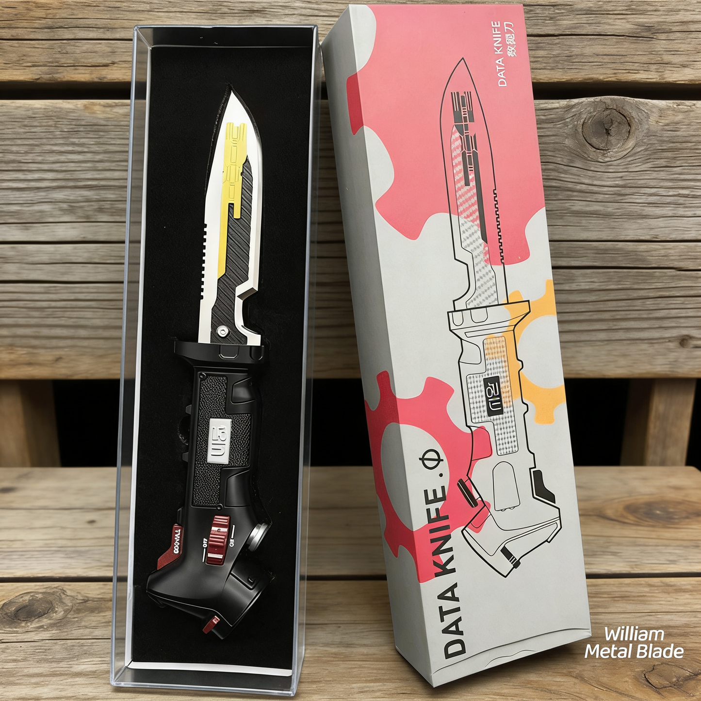 TF2 Data Knife Replica IRL