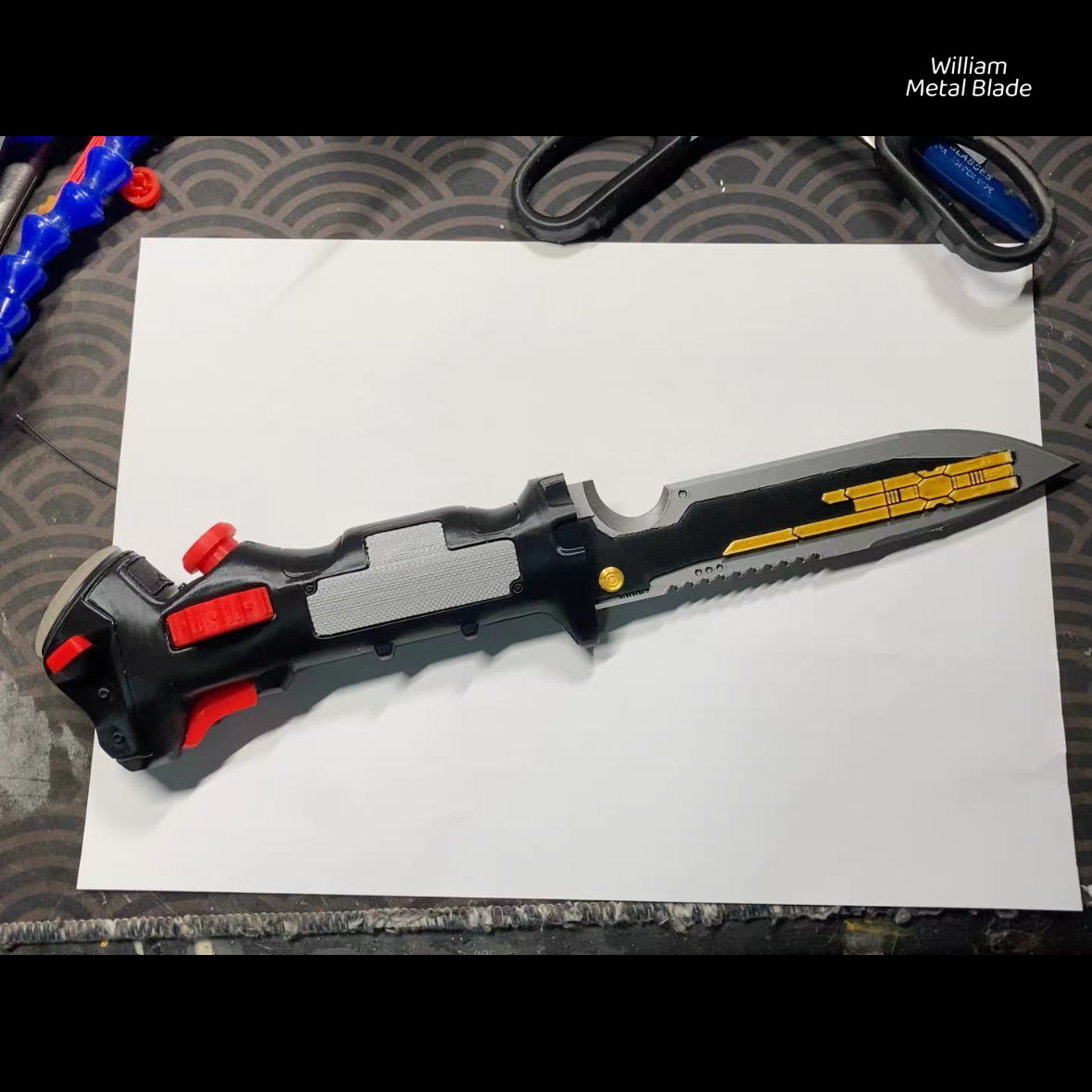 TF2 Data Knife Replica IRL