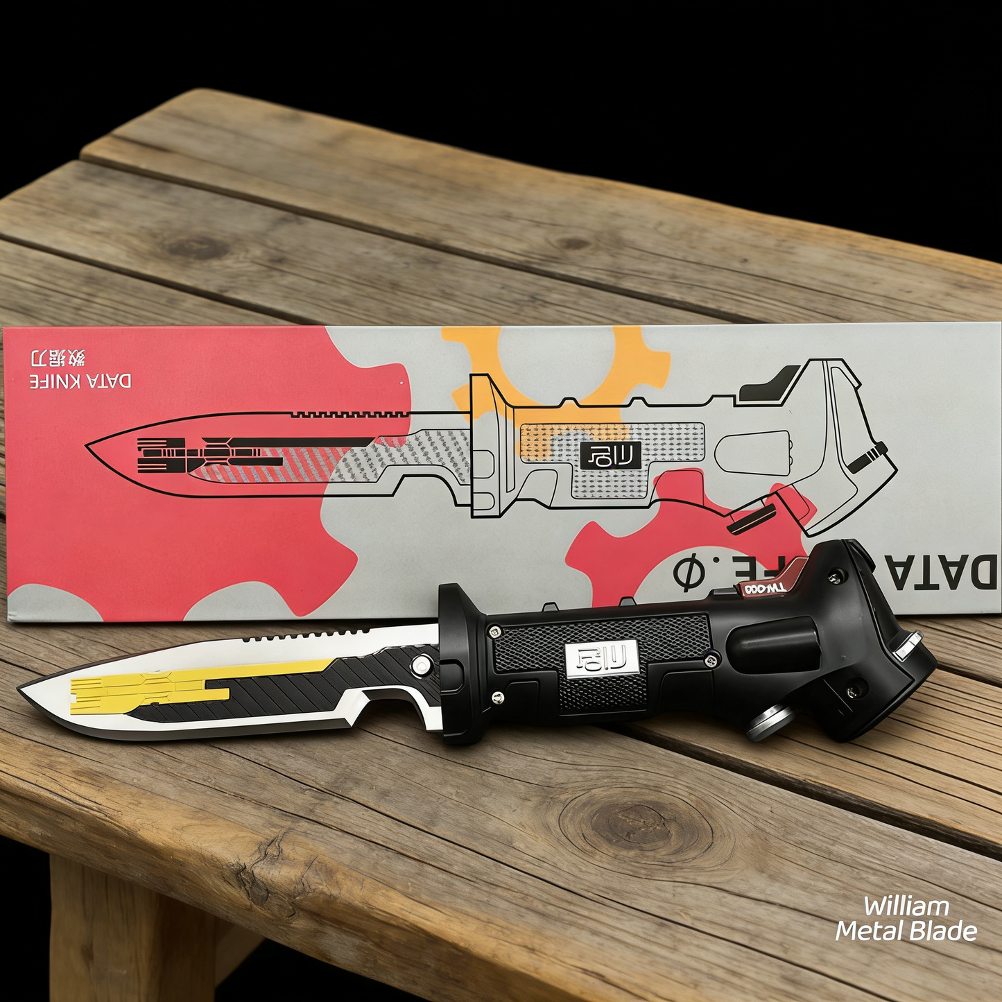 TF2 Data Knife Replica IRL