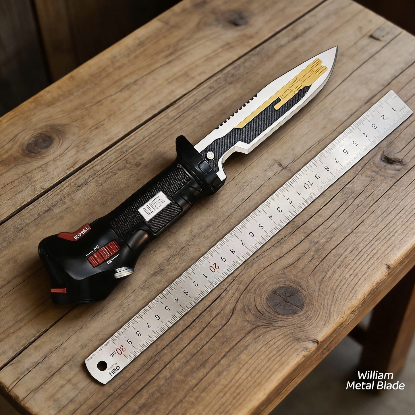TF2 Data Knife Replica IRL