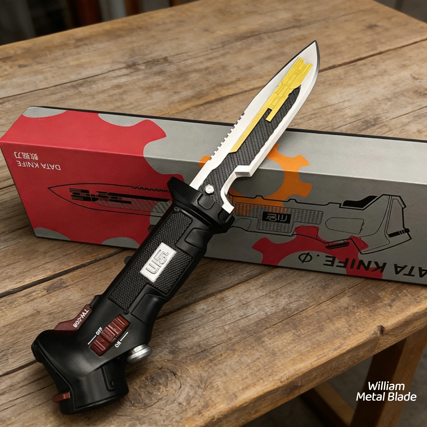 TF2 Data Knife Replica IRL