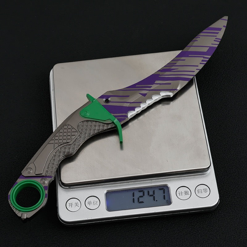 Hot Game Assault Scimitar Dagger Metal Replica