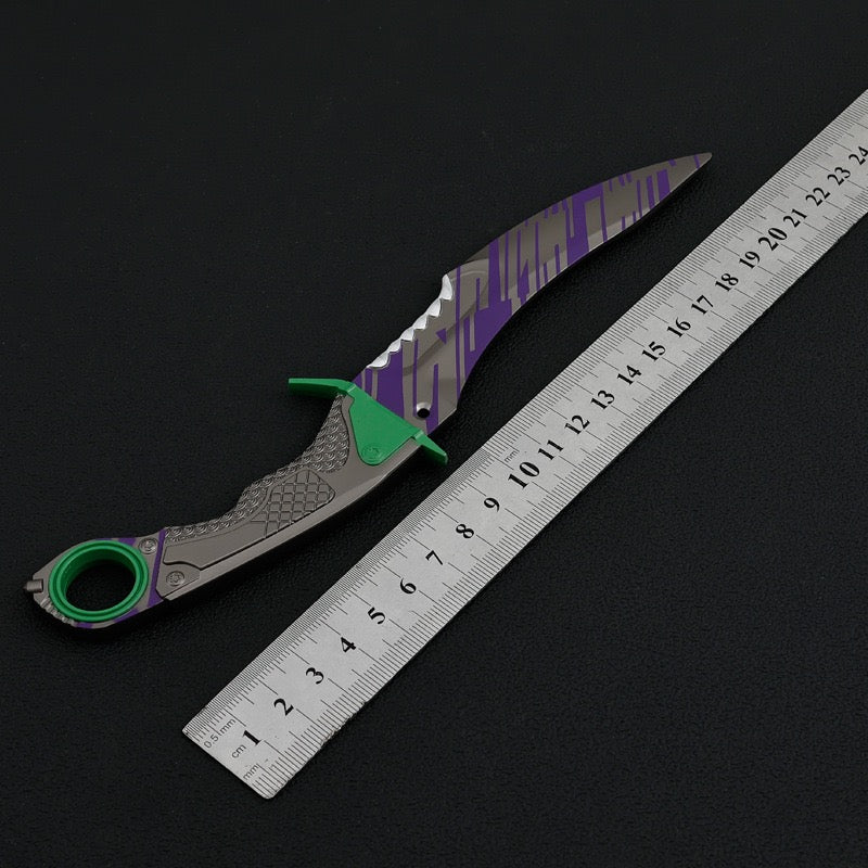 Hot Game Assault Scimitar Dagger Metal Replica