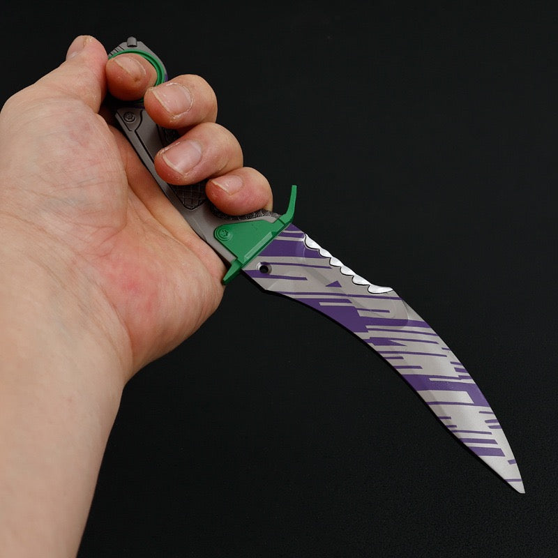 Hot Game Assault Scimitar Dagger Metal Replica