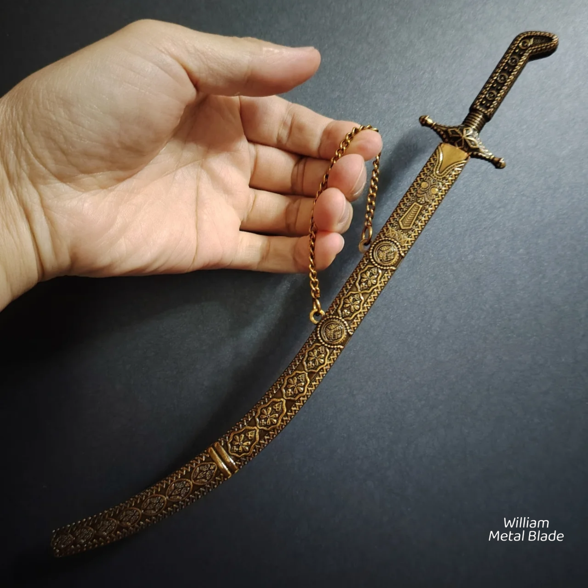 The Sword of Arabia Metal Mini Replica