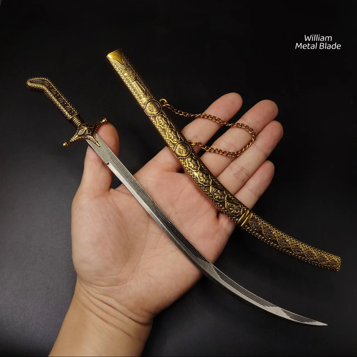 The Sword of Arabia Metal Mini Replica