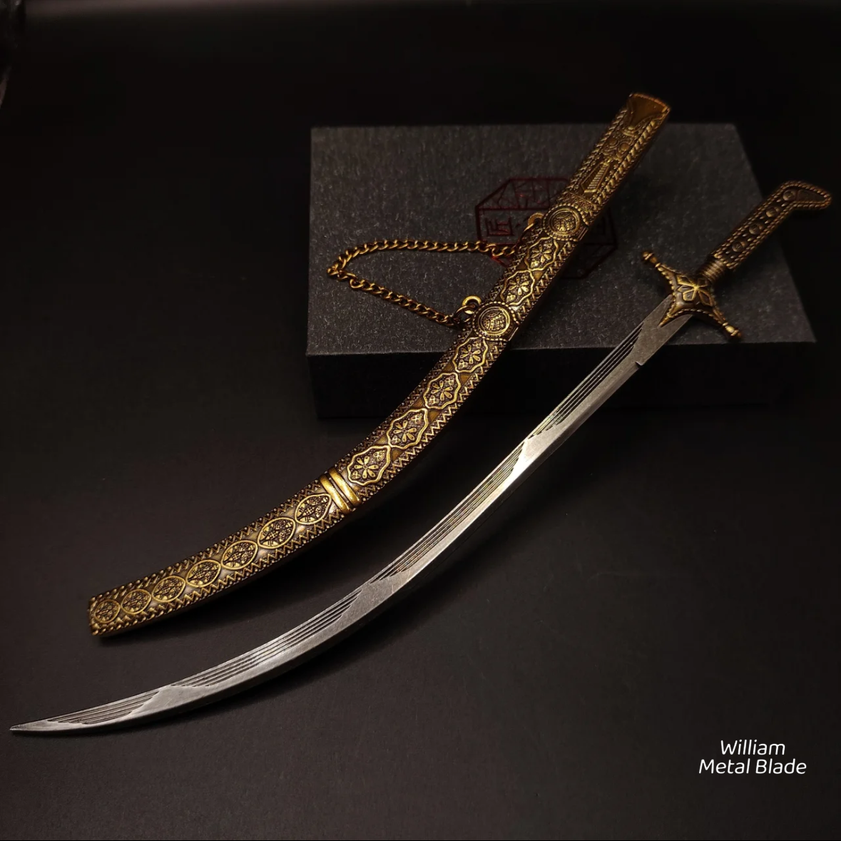 The Sword of Arabia Metal Mini Replica