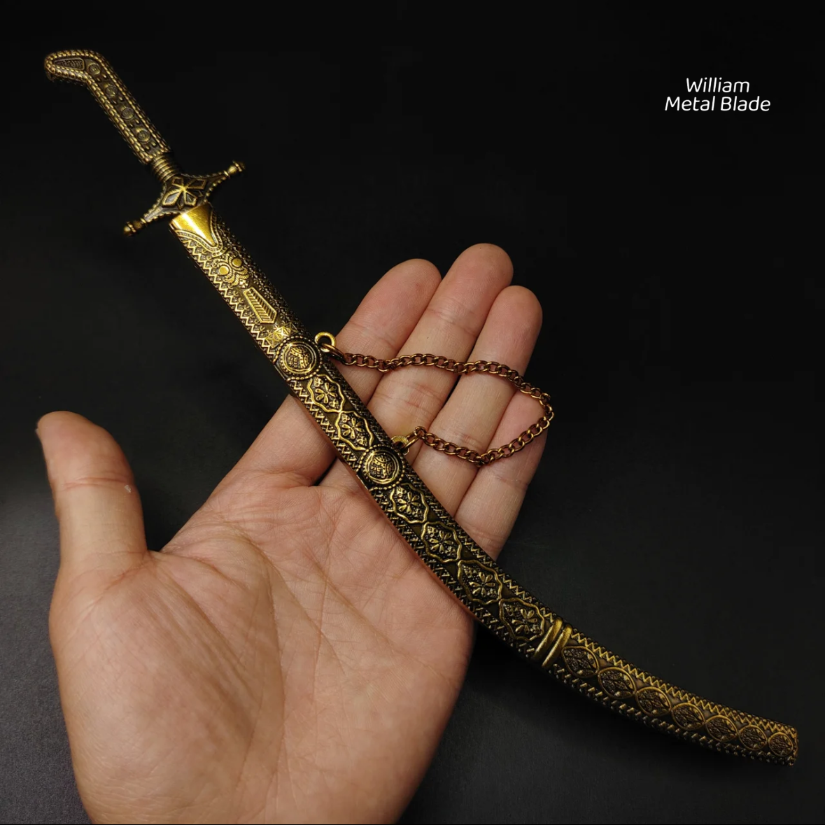 The Sword of Arabia Metal Mini Replica