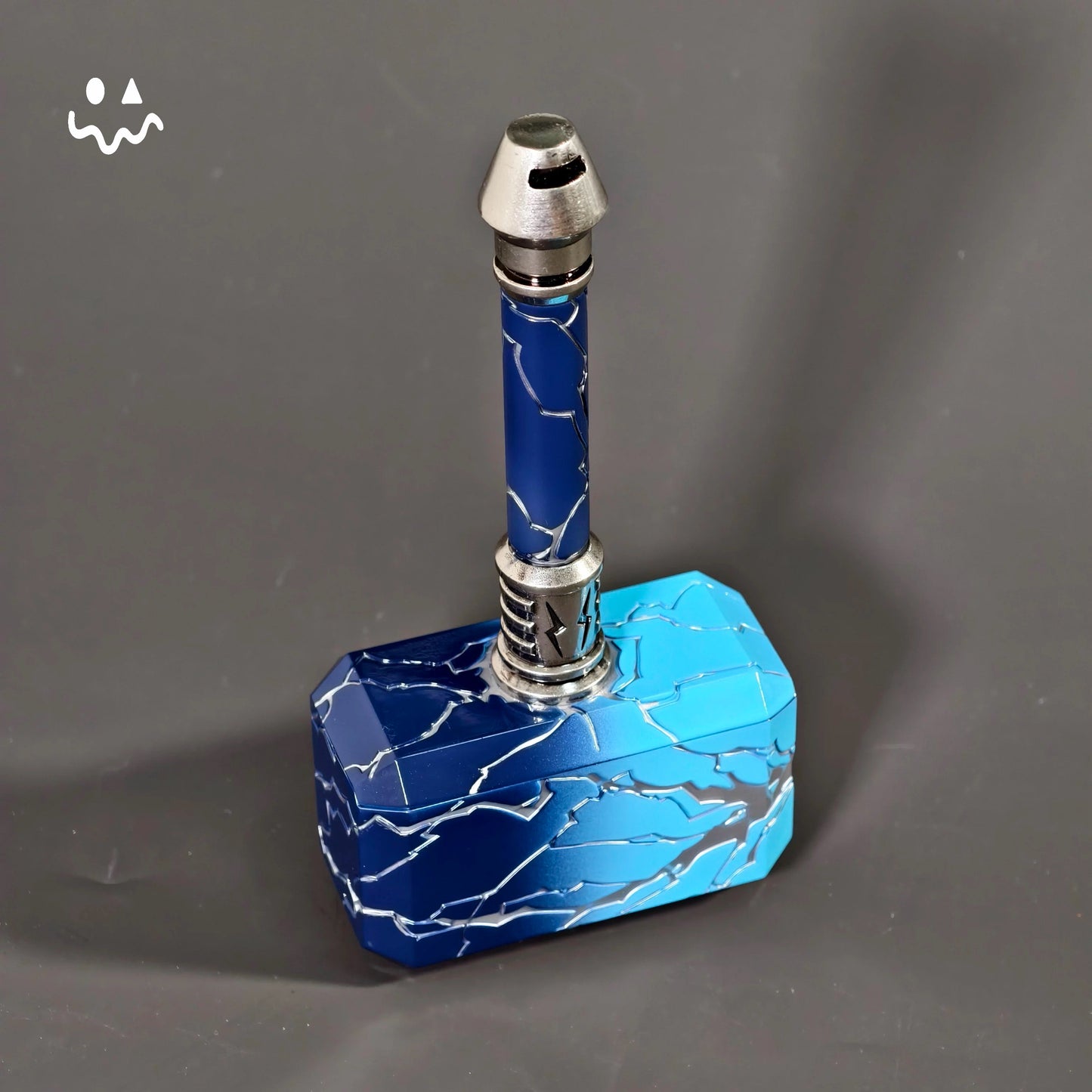 Val Smite Hammer Model Replica Metal Game Weapon Pop
