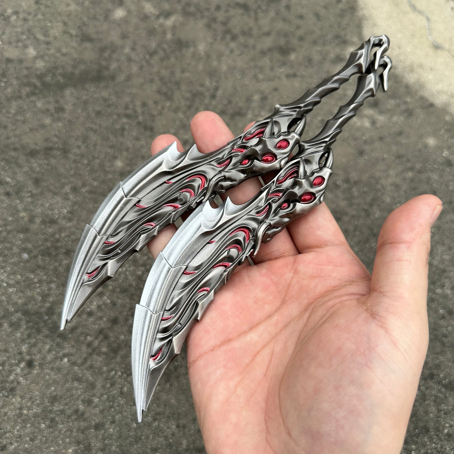 Mystbloom Kunai Kuronami no Yaiba Blades Of Primordia Mini Metal Replica