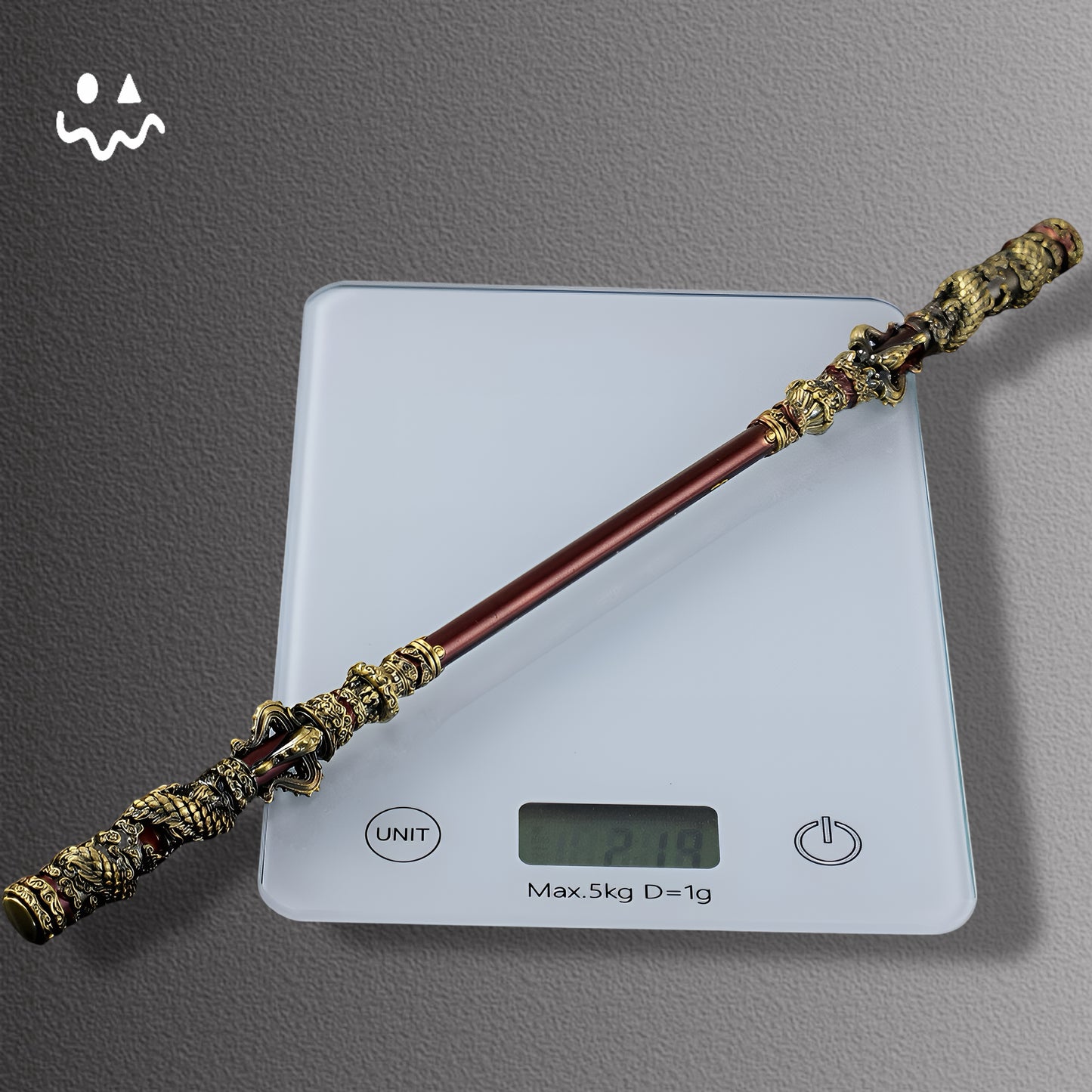 35CM/13.7" Black Myth: Wukong Golden Cudgel Metal Replica Gift Box