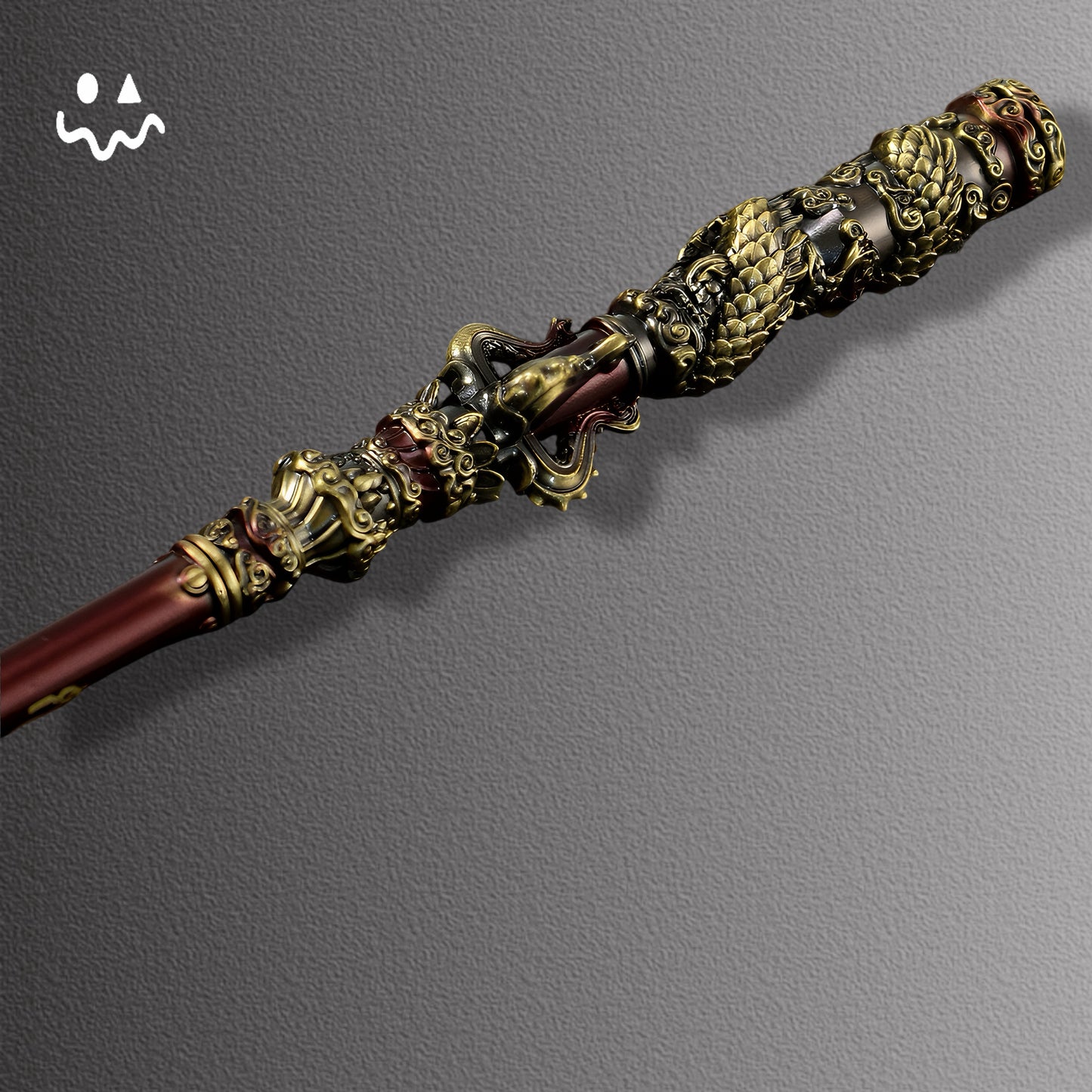 35CM/13.7" Black Myth: Wukong Golden Cudgel Metal Replica Gift Box