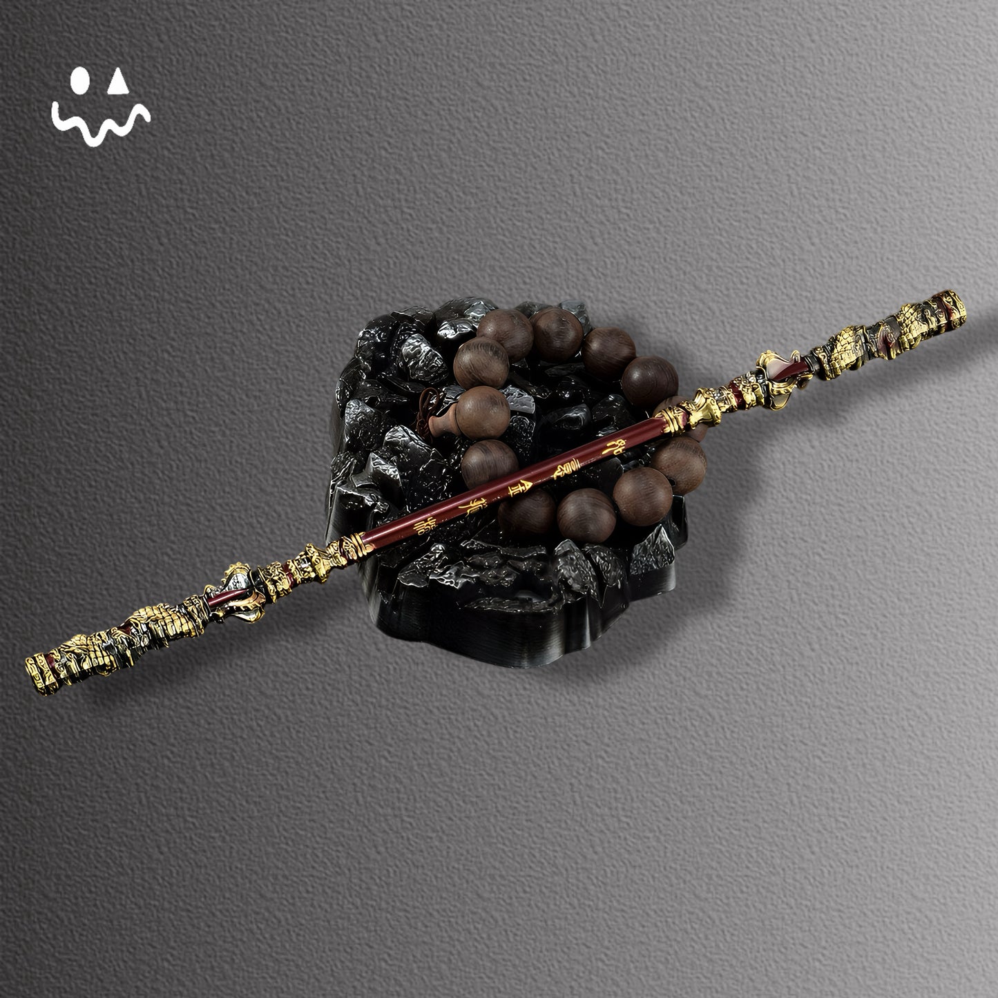 35CM/13.7" Black Myth: Wukong Golden Cudgel Metal Replica Gift Box