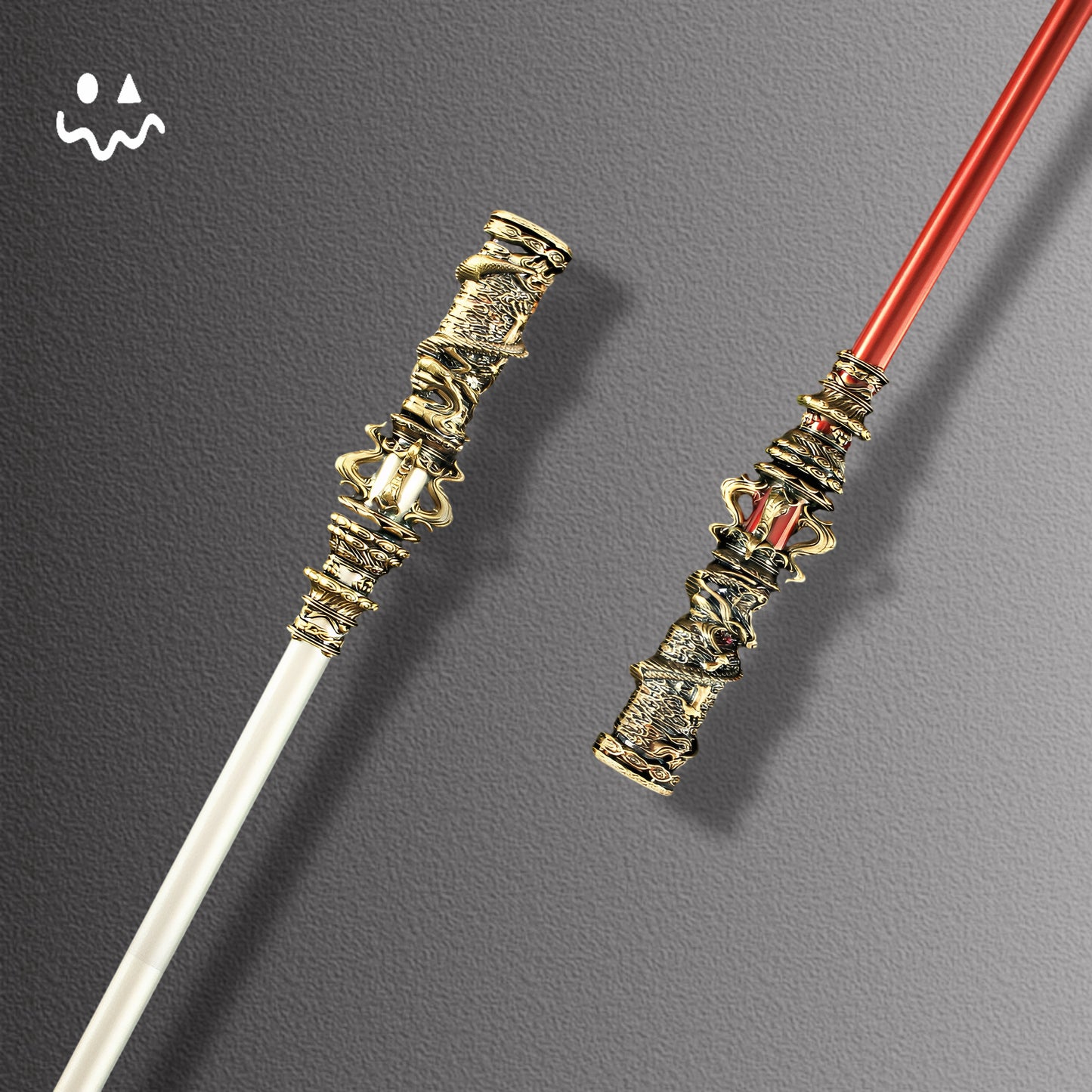 50CM/19.7'' Black Myth Wukong Metal Wukong Ruyi Jingu Bang Replica