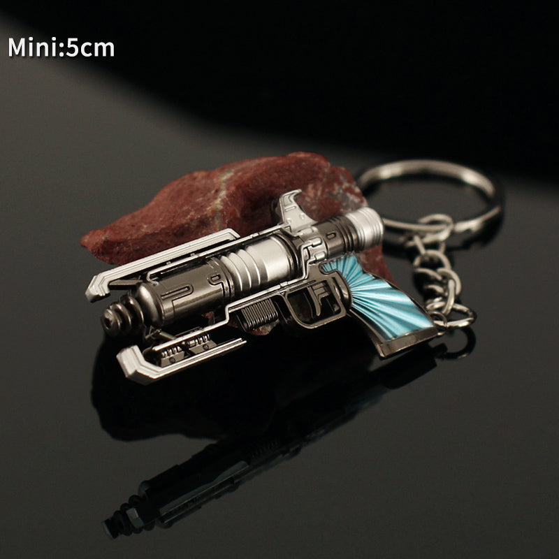 Metal Wingman Keychain