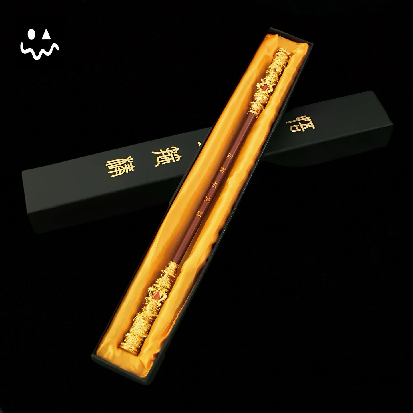 40CM/15.7'' Black Myth Wukong Metal Wukong Ruyi Jingu Bang Replica