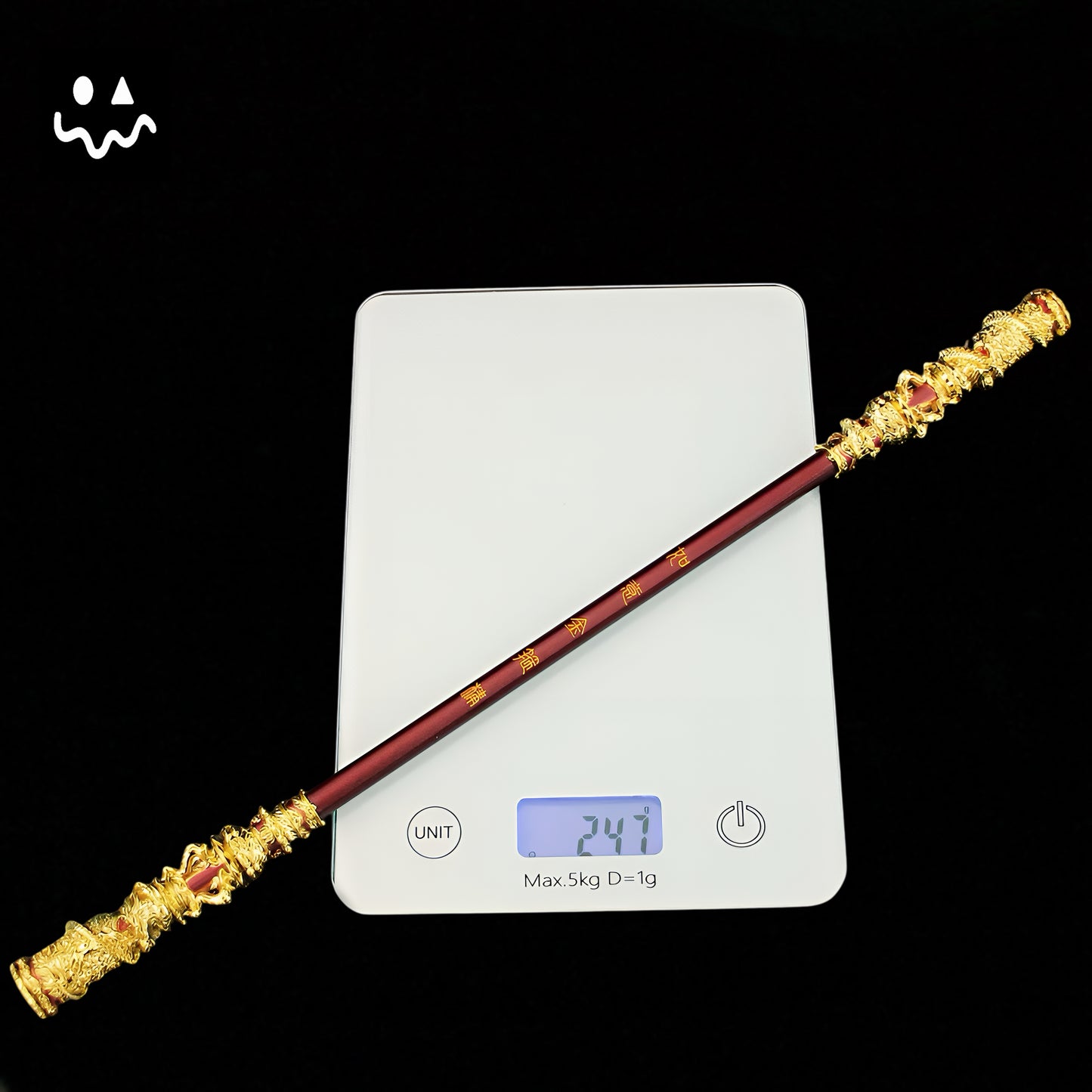 40CM/15.7'' Black Myth Wukong Metal Wukong Ruyi Jingu Bang Replica
