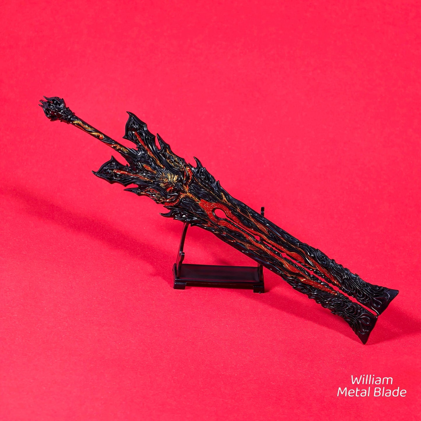 XiaoYan Mysterious Heavy Black Ruler Metal Replica