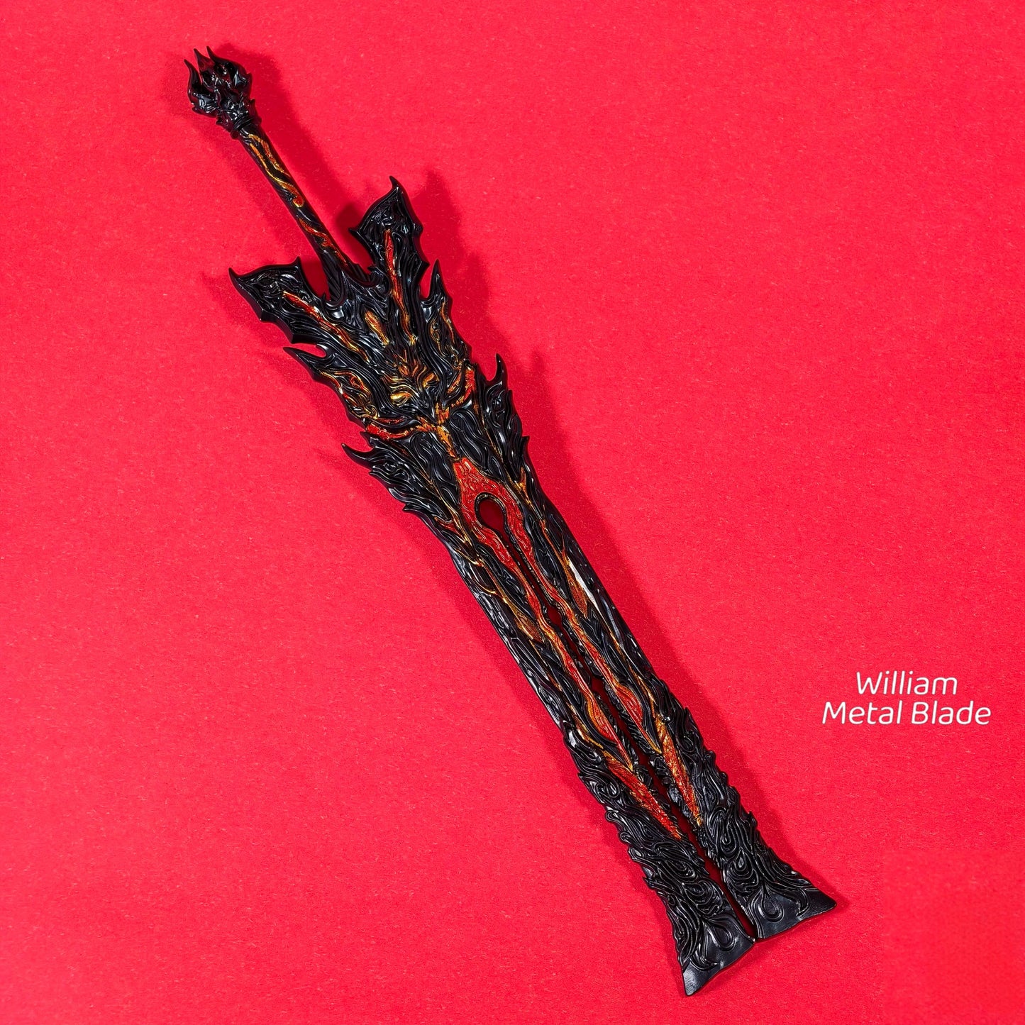 XiaoYan Mysterious Heavy Black Ruler Metal Replica