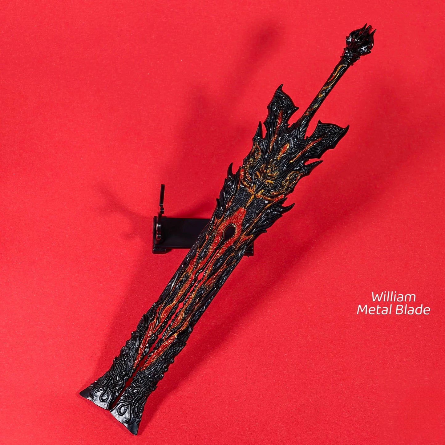 XiaoYan Mysterious Heavy Black Ruler Metal Replica