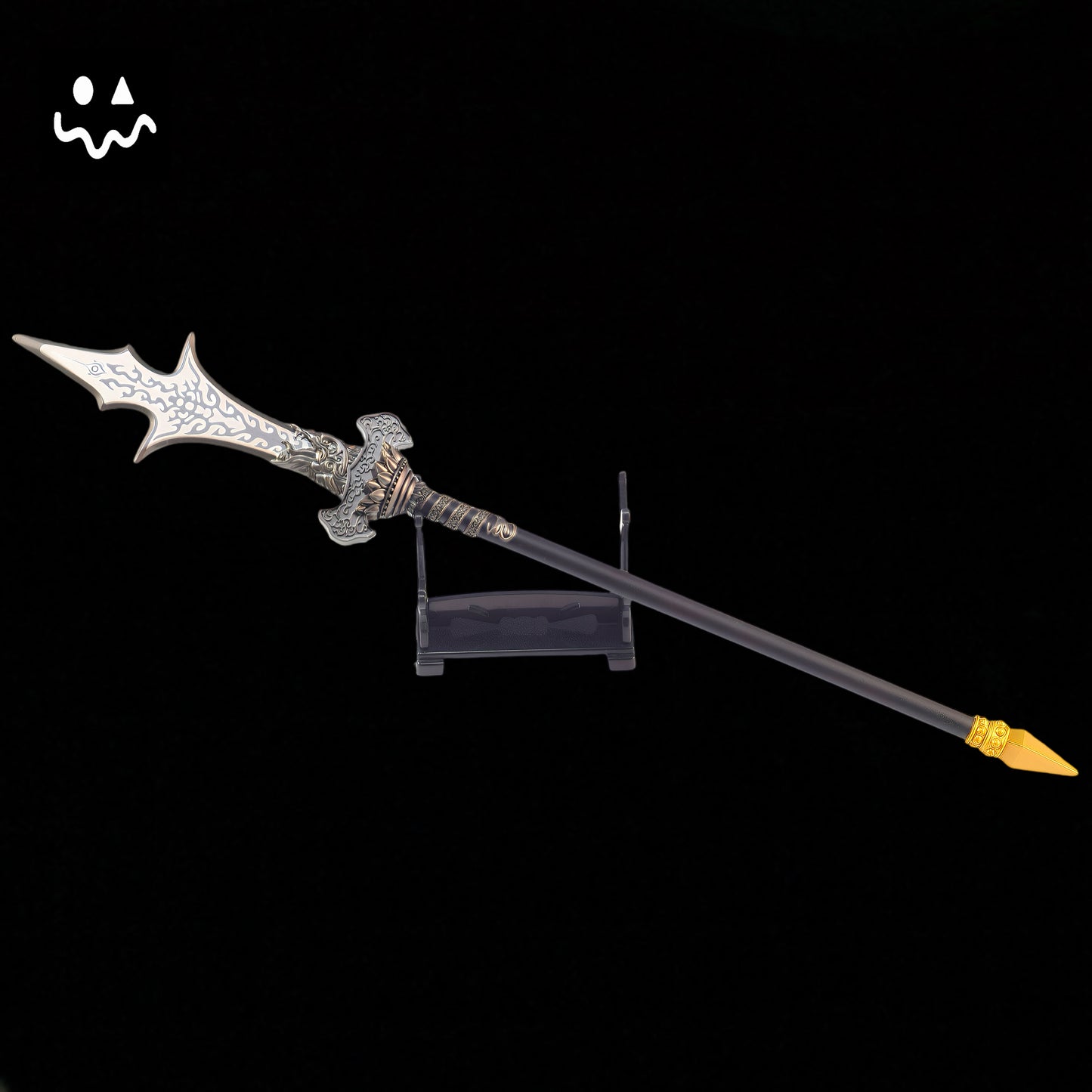 Black Myth:wukong Yangjian Trident Spear 36CM/14.1'' Metal Replica