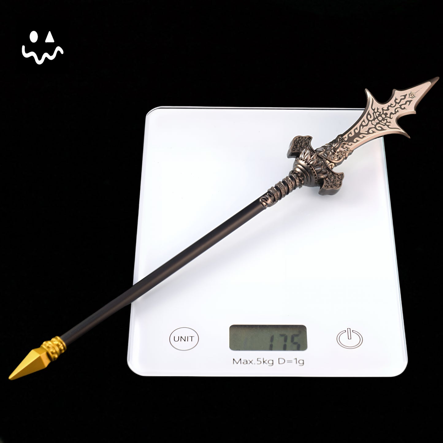 Black Myth:wukong Yangjian Trident Spear 36CM/14.1'' Metal Replica