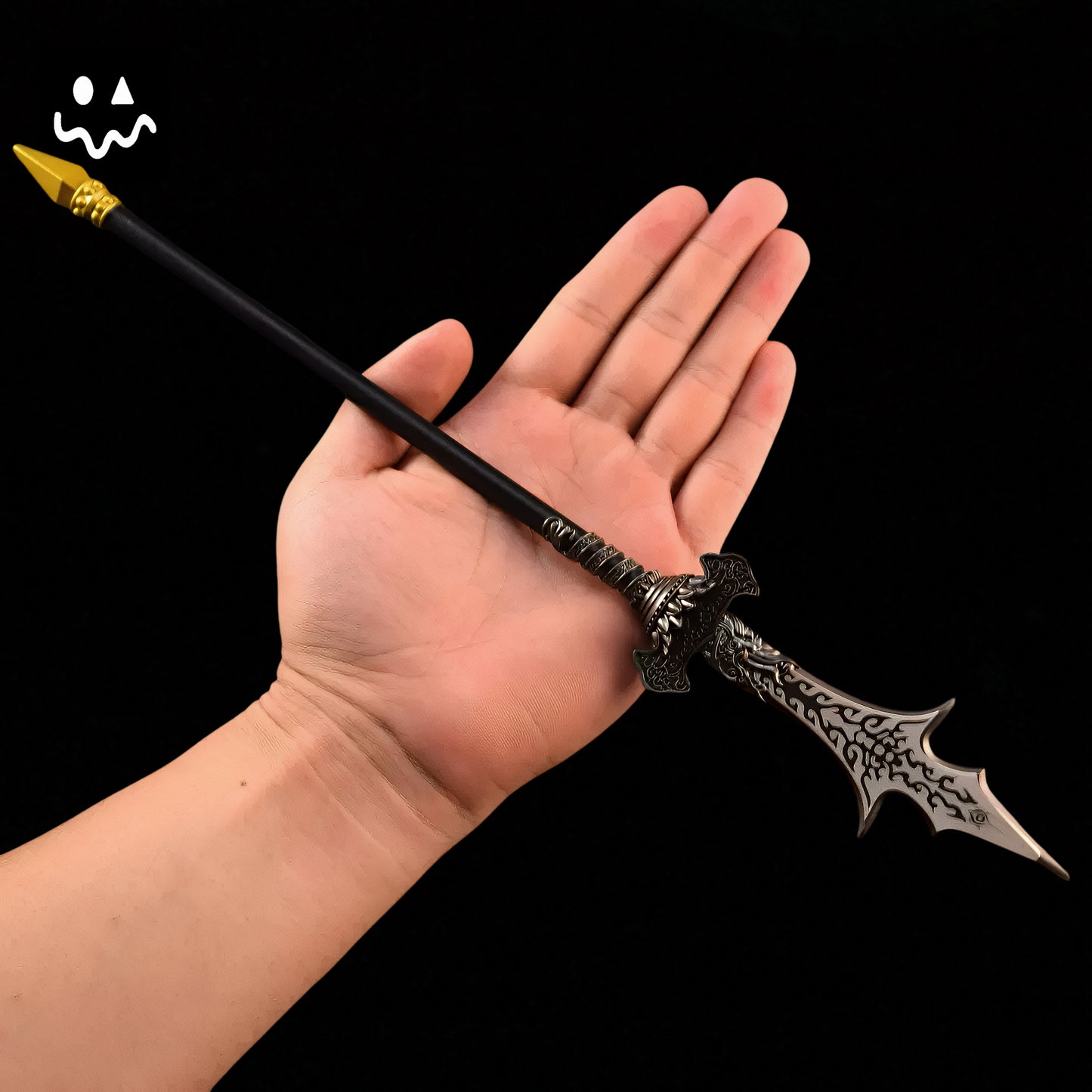 Black Myth:wukong Yangjian Trident Spear 36CM/14.1'' Metal Replica