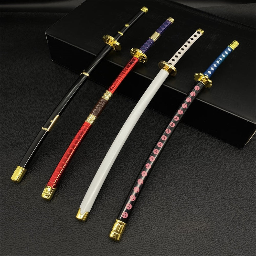 Roronoa Zoro Swords Small Alloy Katana Replica Gift Box