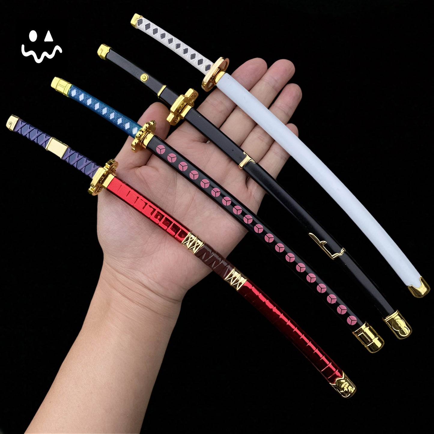 Roronoa Zoro Swords Small Alloy Katana Replica Gift Box