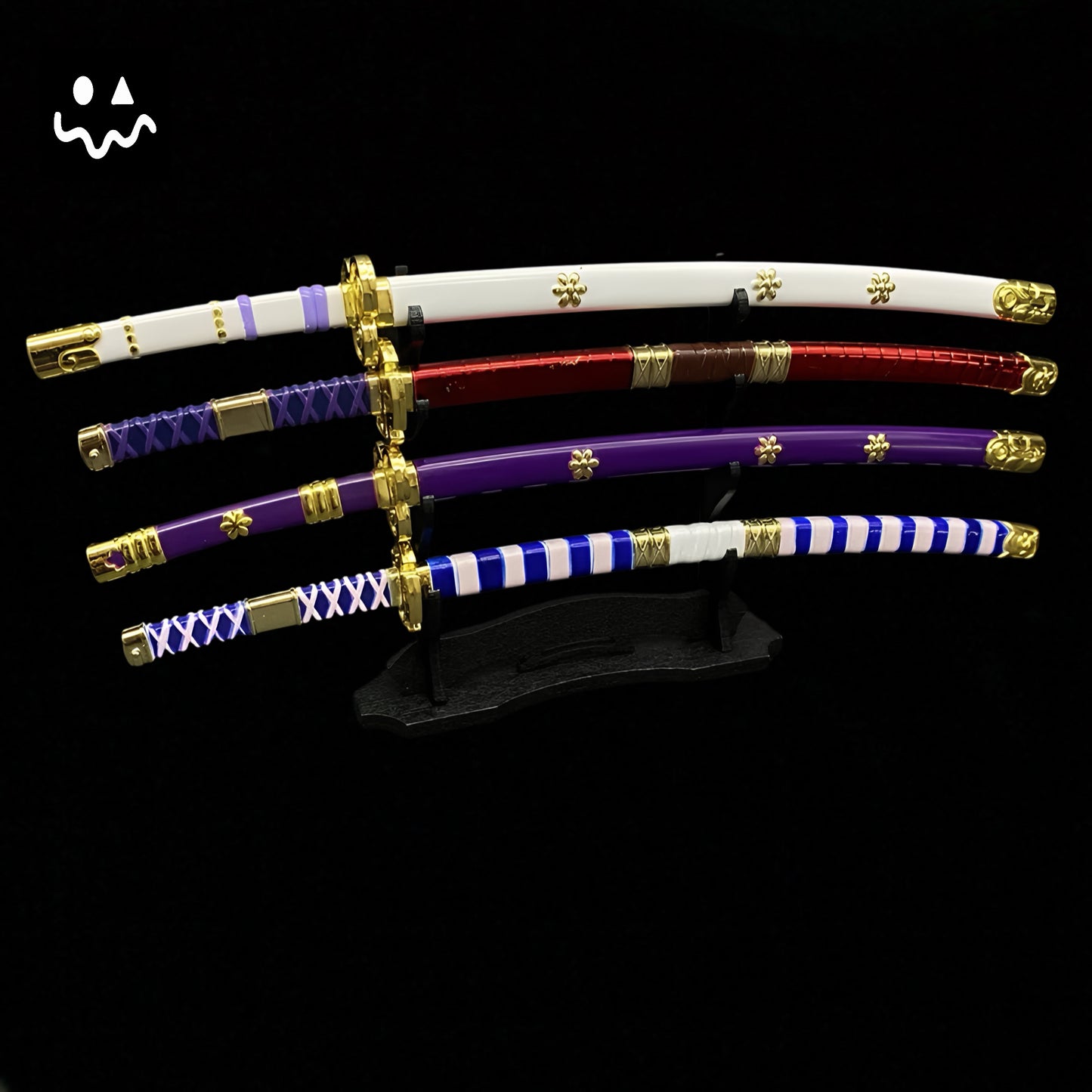 Roronoa Zoro Swords Small Alloy Katana Replica Gift Box
