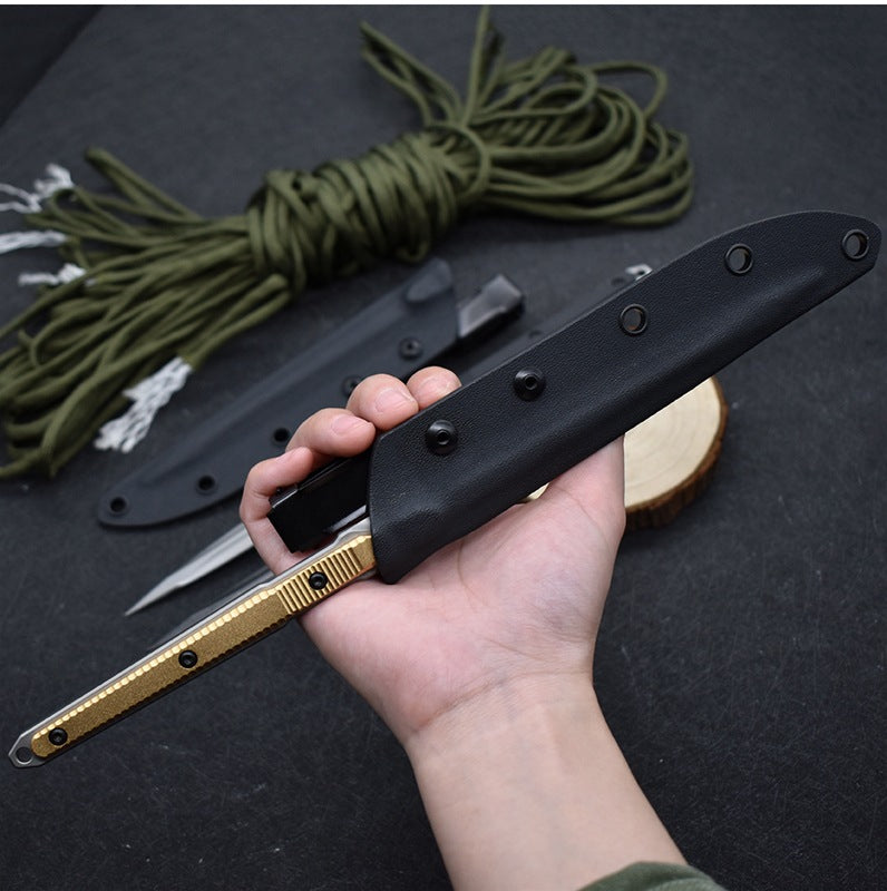 EDC car tool tea knife K sheath ice pick