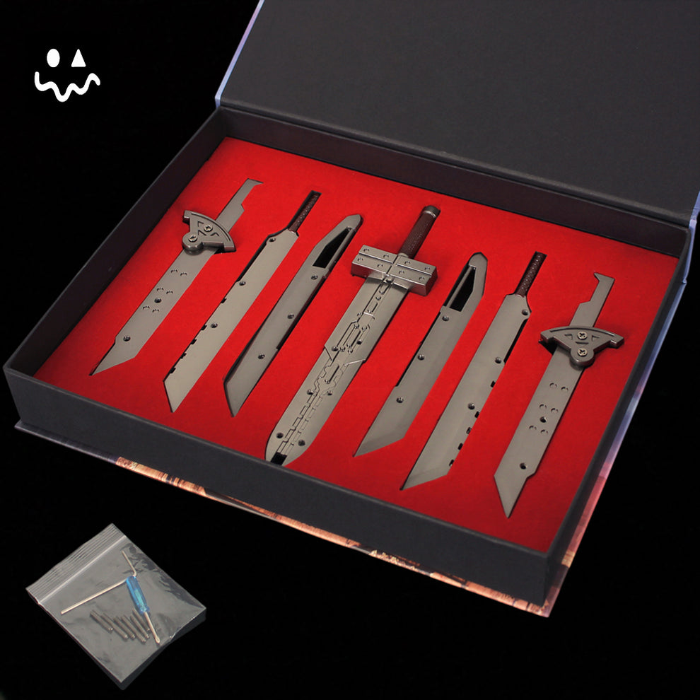 Cloud Strife's Fusion Assembled Sword Gift Box – WilliamMetalBlade