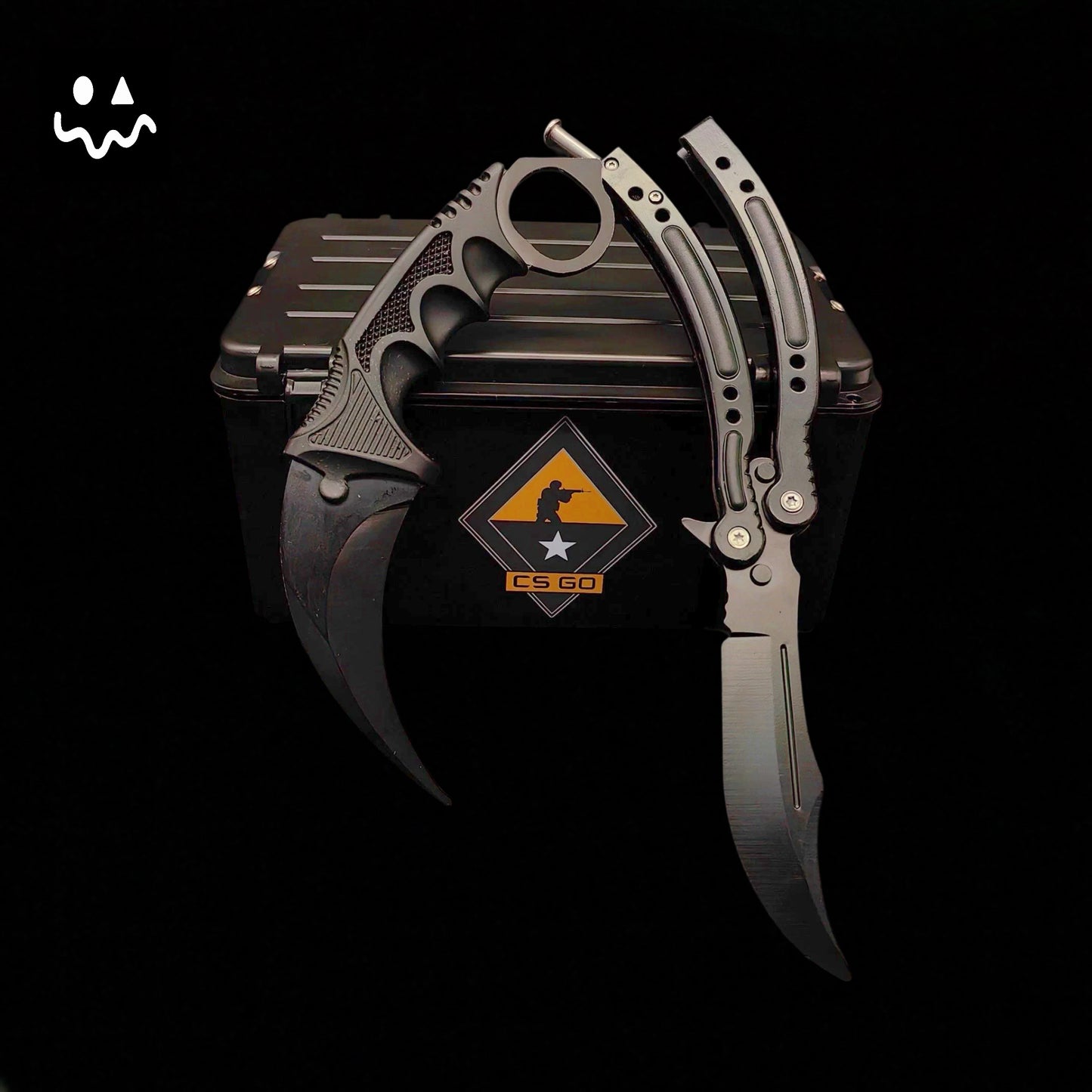 CS Balisong & Karambit Replica Yellow Gift Box