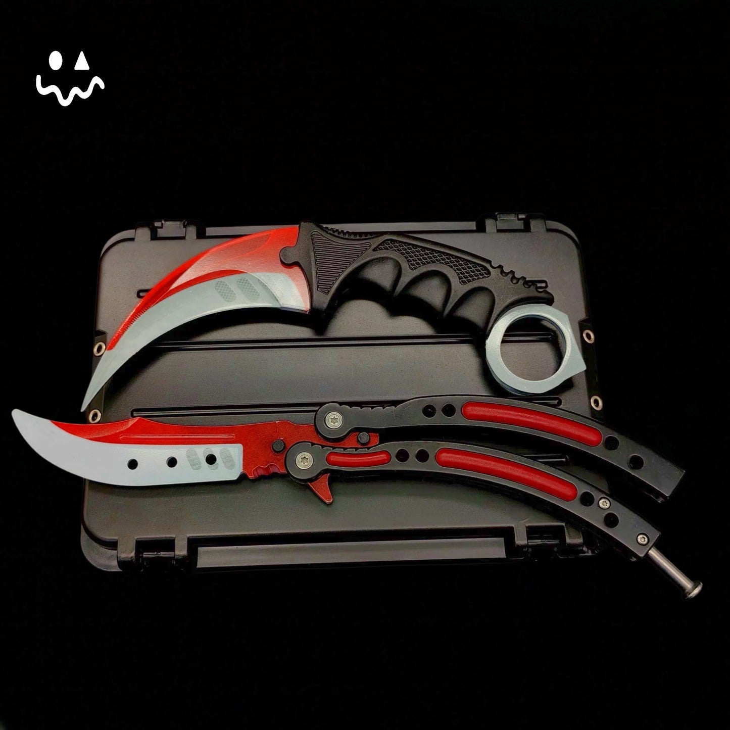 CS Balisong & Karambit Replica Yellow Gift Box