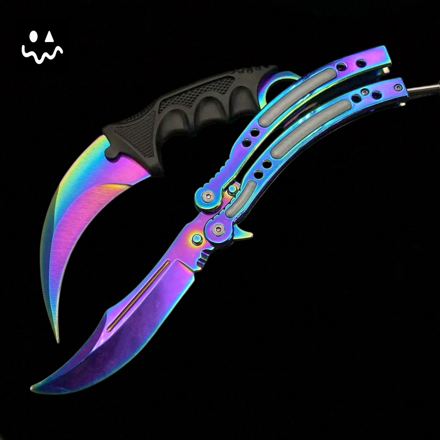 CS Balisong & Karambit Replica Yellow Gift Box